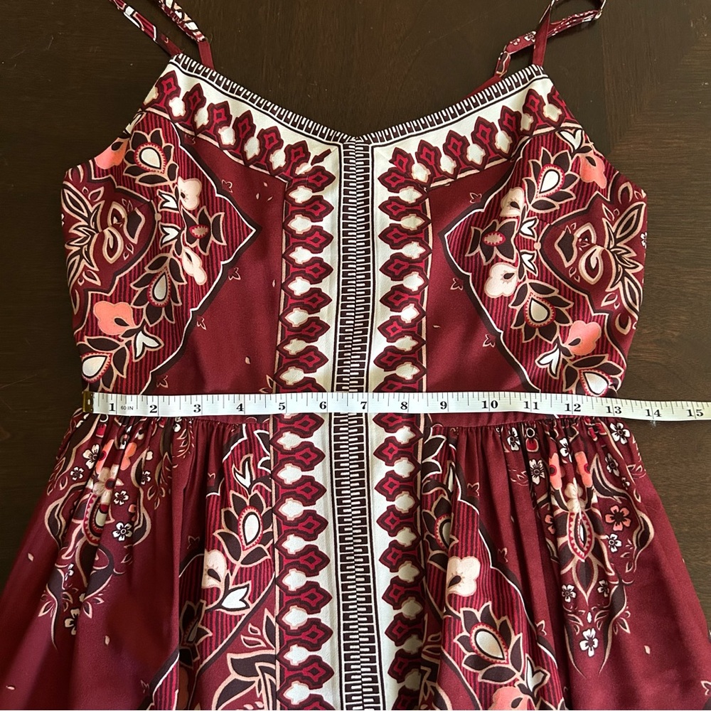 Banana Republic - Boho Print Sleeveless Midi Dress - Picture 3 of 6